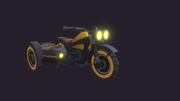 Strike: Bike & Sidecar Adventure 3D Model