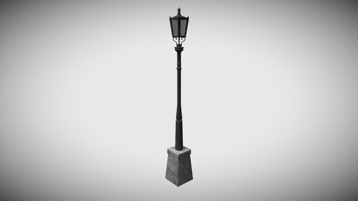 lamp post 3D Model