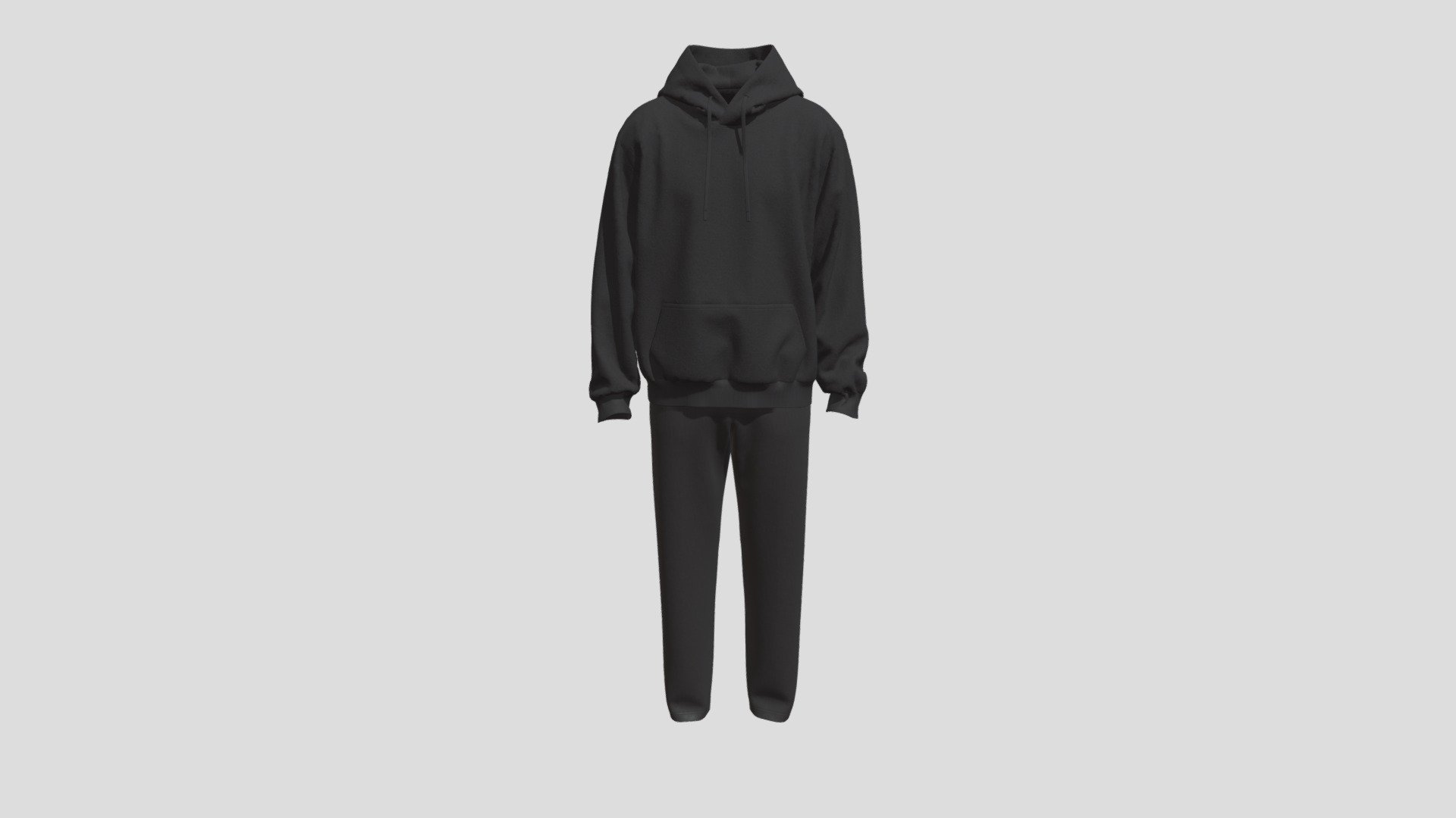 Oversized Hoodie 2 Outfit - Buy Royalty Free 3D model by najdmie ...