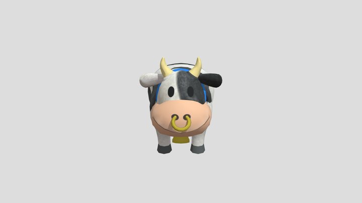 Wii U - Mario Kart 8 - Cow 3D Model