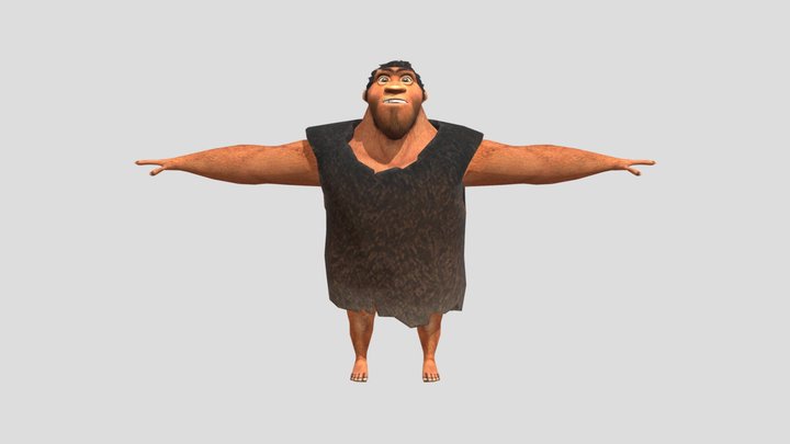 The Croods: Prehistoric Party (Wii) - Grug Crood