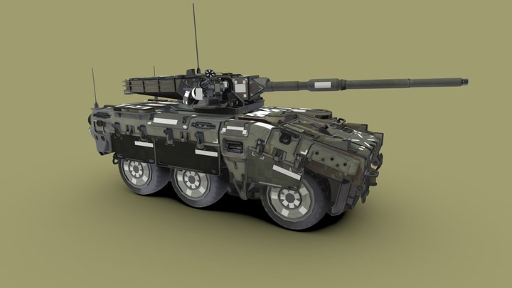 Tank 3D Model