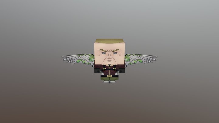 Vulture / Buitre - Papercraft model 3D Model
