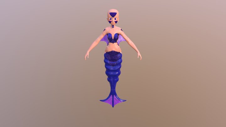 Mermaid 3D Model