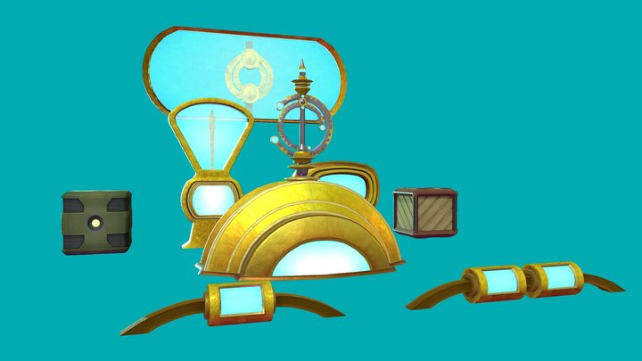 Ratchet & Clank: ACiT Props 3D Model