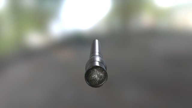 Flashlight - Textures 3D Model