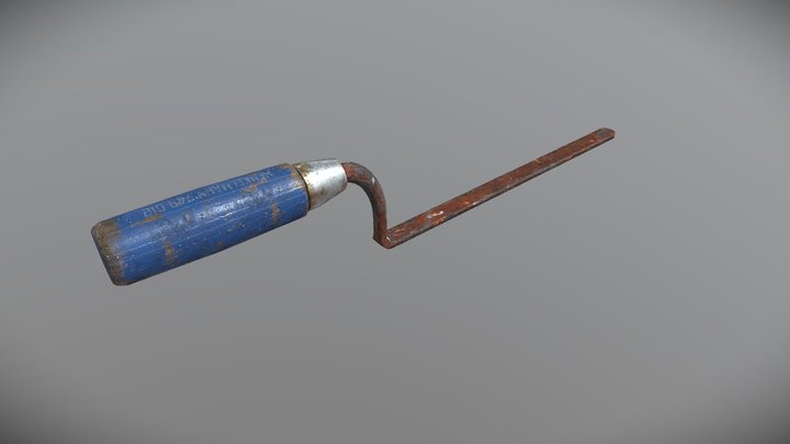 DAE - Tool - Trowel 3D Model