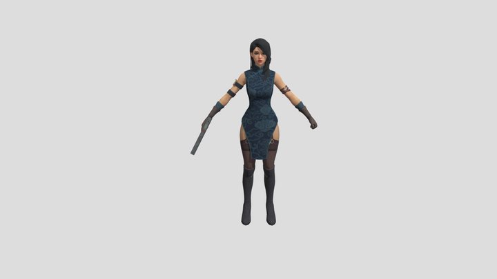 grace___kiss_of_war_by_rabbid013_delujxe 3D Model