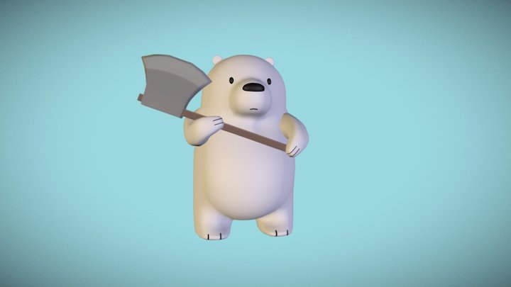 Ice Bear (We Bare Bears) 3D Model