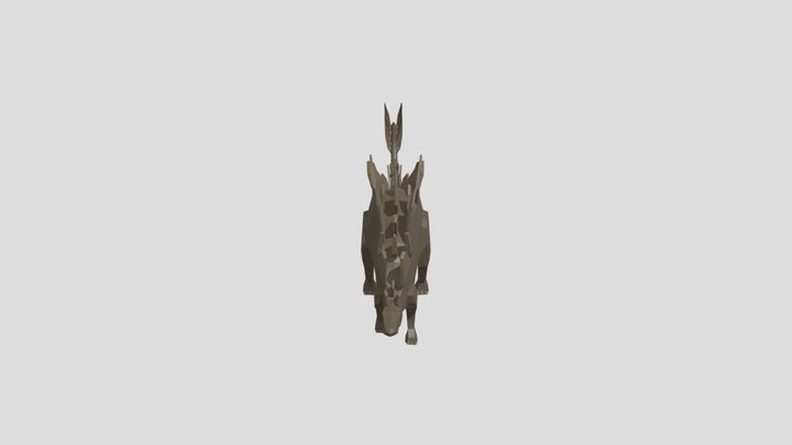 Stegosaurus from gdevelop 3D Model