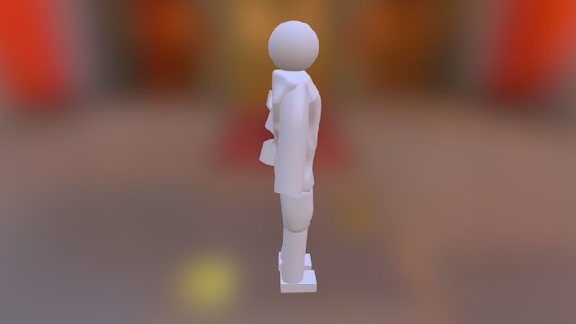 Ninja Character Animated 3D Model