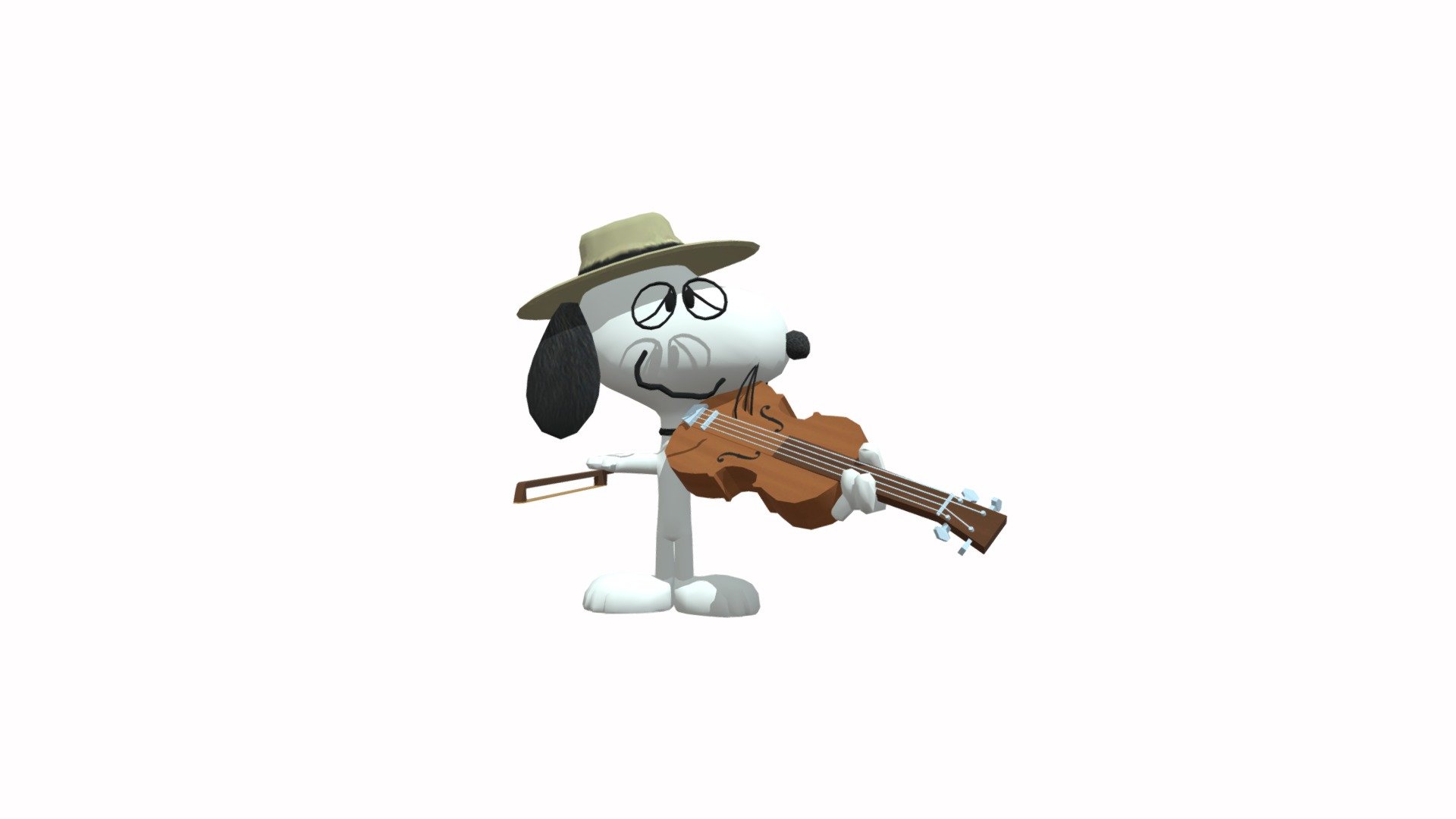 Snoopy's Brother Spike. - Download Free 3d Model By Dr. Heinz 