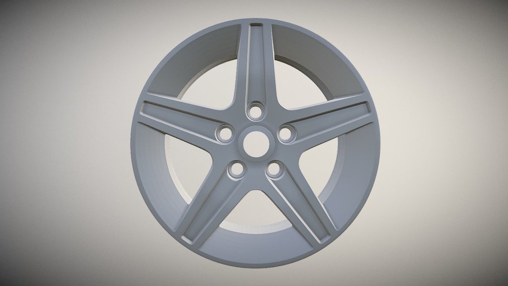 AMG Rim - 3D model by roxfallon [77fa8cc] - Sketchfab