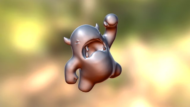 Melvin CGCookie exercise 3D Model