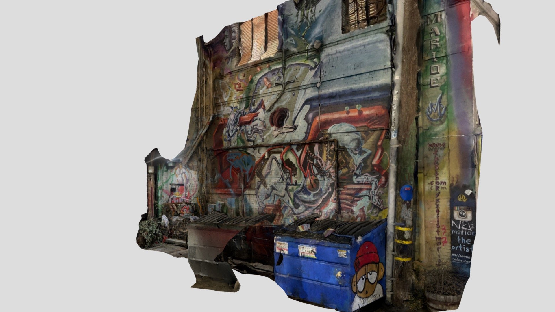 Graffiti spot, Venice, CA 2021