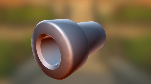 рис.13, штуцер 3D Model