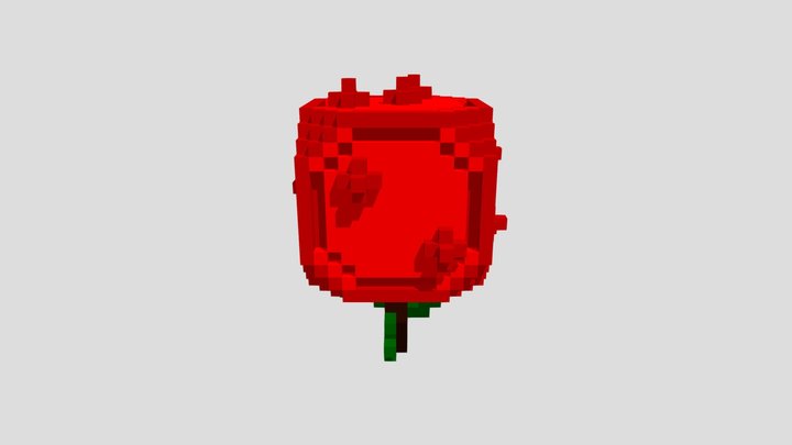 Damage Up Fruit (Roots n' Revolvers) 3D Model