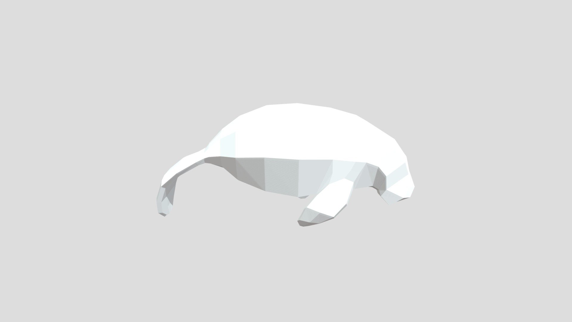 Manatee from Poly by Google