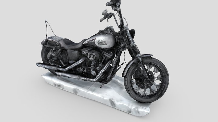 Harley medium 3D Model