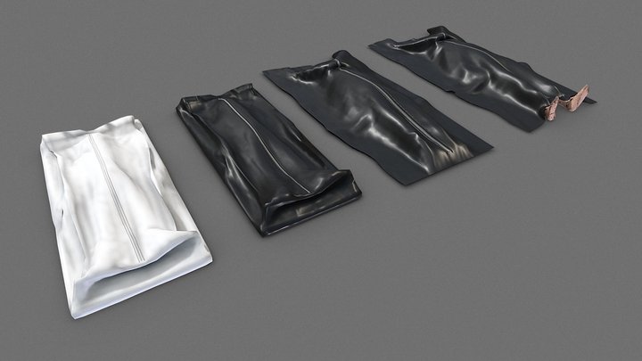 Bodybag collection 3D Model