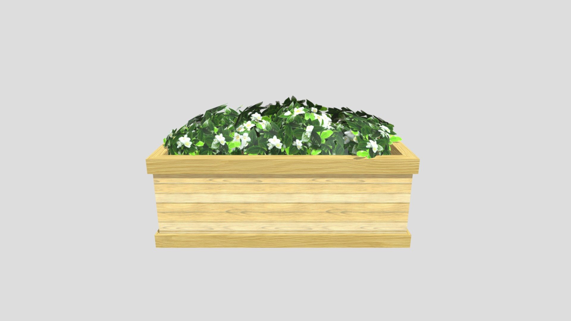 Flower_ Box_01 - 3D model by aliceleongpy [77fc64f] - Sketchfab