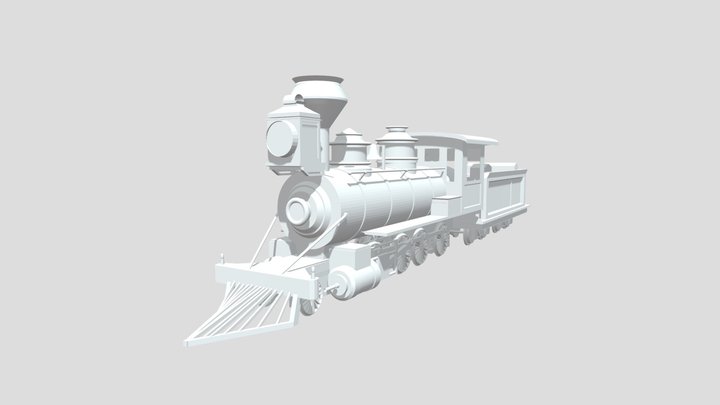 Steam Locomotive, Chat GPT, Astra 3D Model