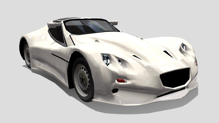 (Game Ready / PBR) Gilllet Vertigo 90' 3D Model