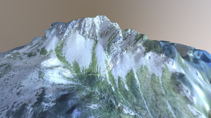 南湖大山 3D Model