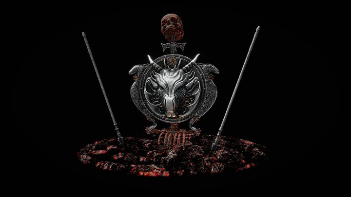 Shield of Daenerys 3D Model