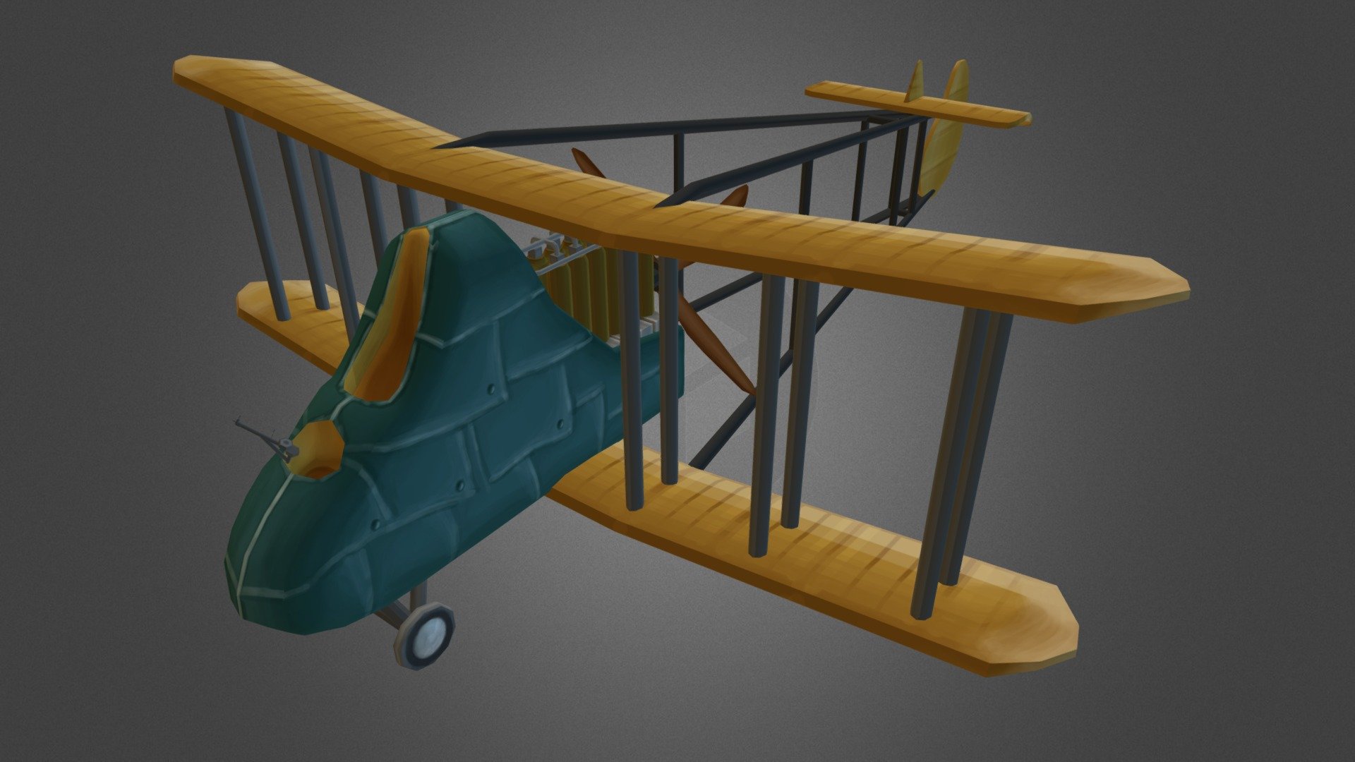 stylized plane - Download Free 3D model by Iben_Vroman [77ff82f ...