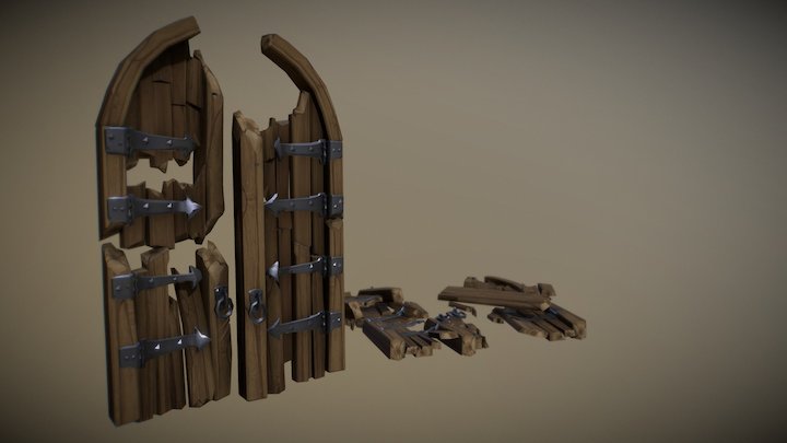 Albion online - Broken Gate 3D Model
