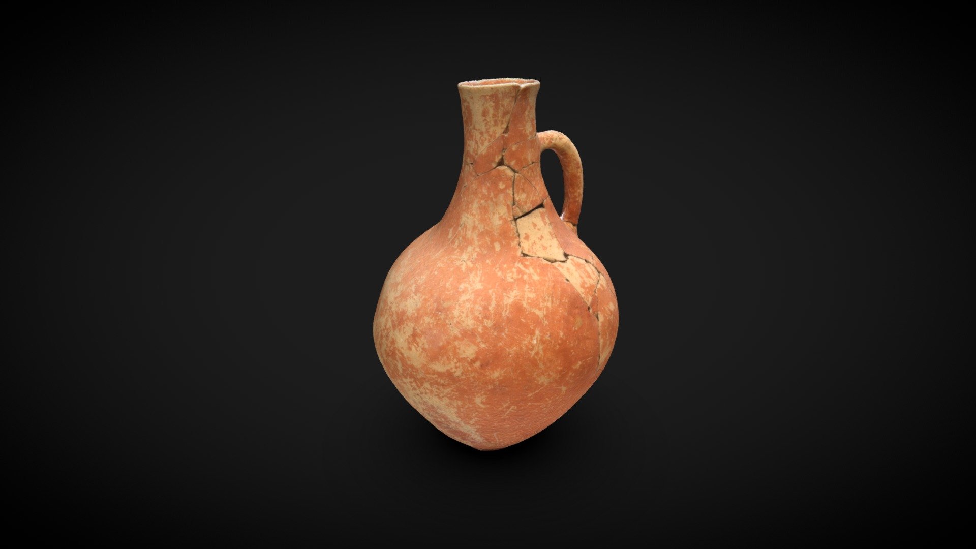 Jug With Red Slip