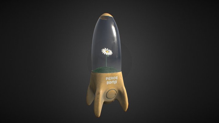 Peace Bomb 3D Model