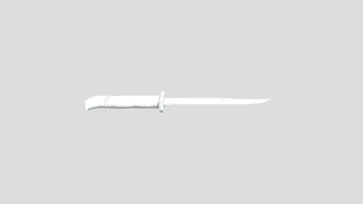 Knife 3D Model