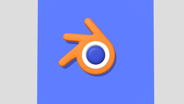 Blender Logo - My pfp! – Free 3D Model STL