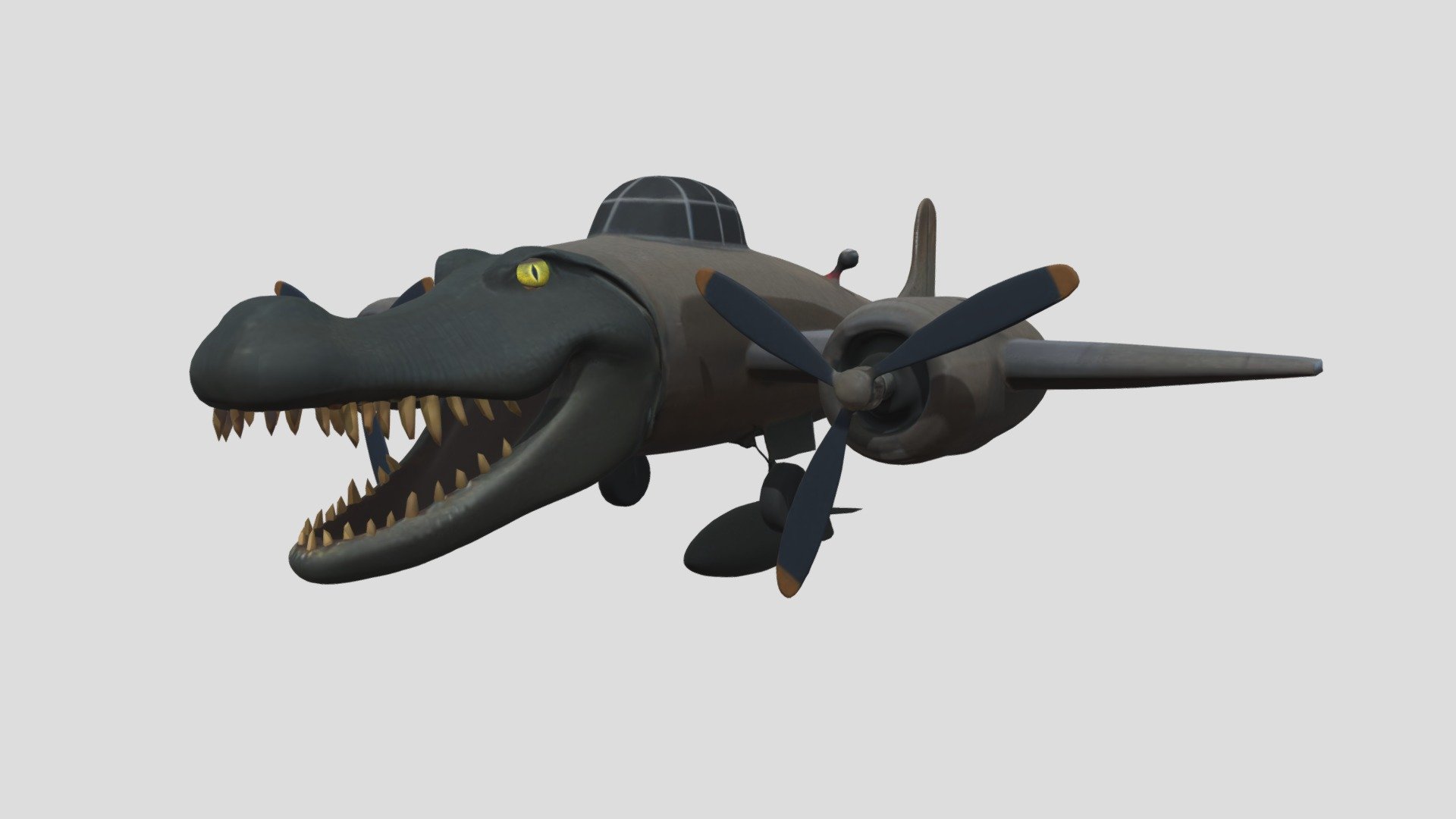 bombardino Crocodilo - Download Free 3D model by Eks.Art [780248c ...