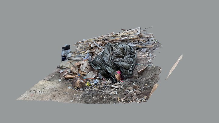 Norwegian garbage pile 3D Model