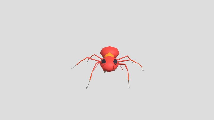 狗蝦 3D Model