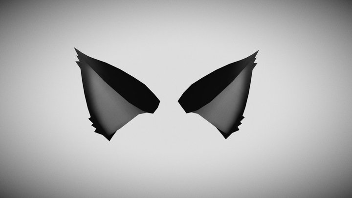 Cat Ears - Clothing 3D Model