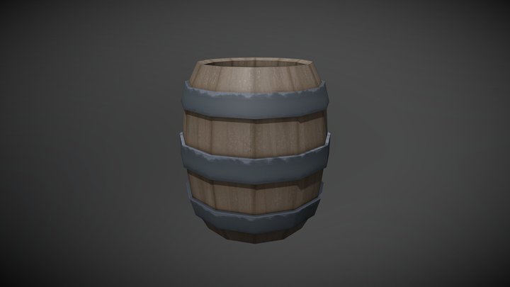 Barrel 2 3D Model