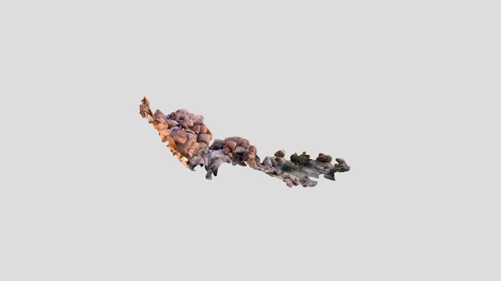 Joshua tree rocks 2 3D Model