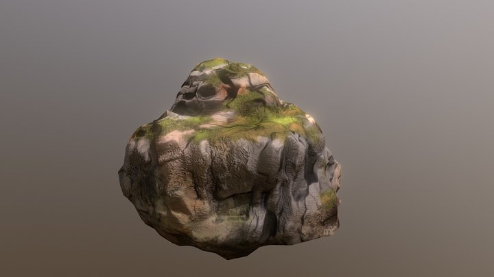 Rock 2 3D Model