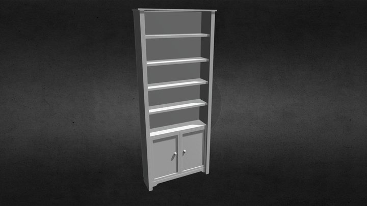 Bookcase 3D Model