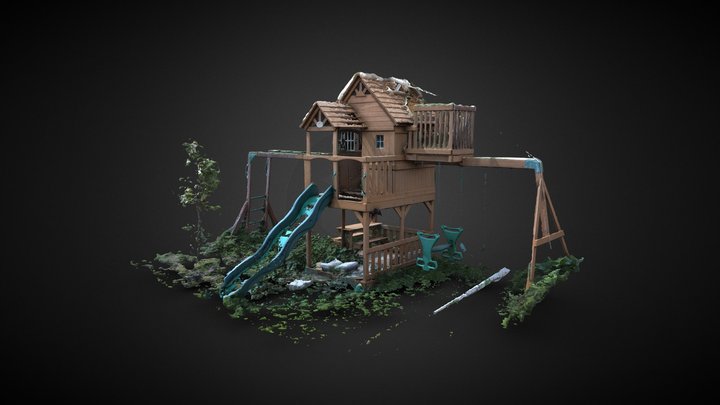 Pavel's Kids Castle Draft 3D Model
