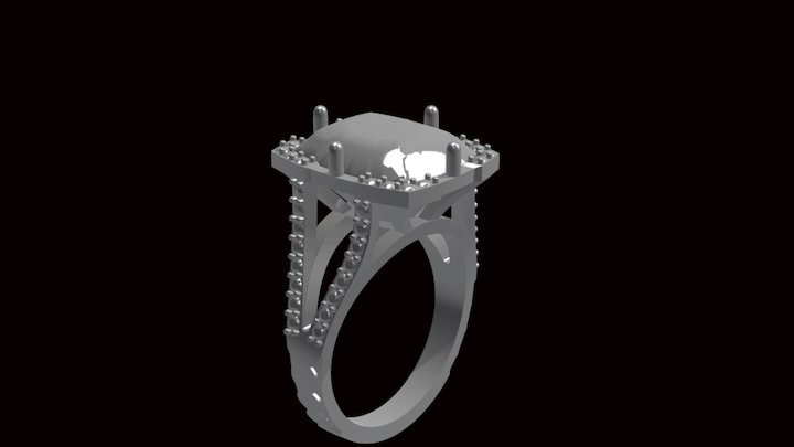 Ring Gems 3D Model