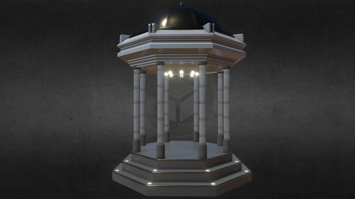 Gazebo – Kostenloses 3D-Modell STL