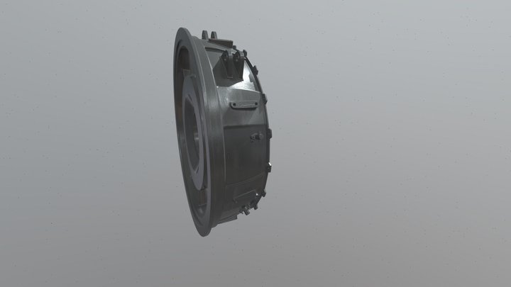 Turbine Exhaust Case (TEC) 3D Model