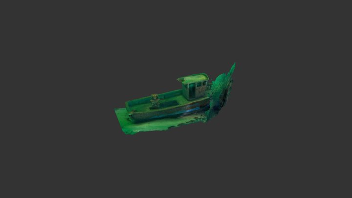 Vobster Quay Inland Diving - Pevril Pride 3D Model