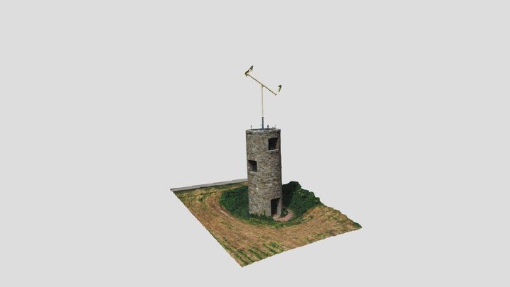 Sprendlingen Napoleonturm 3D Model