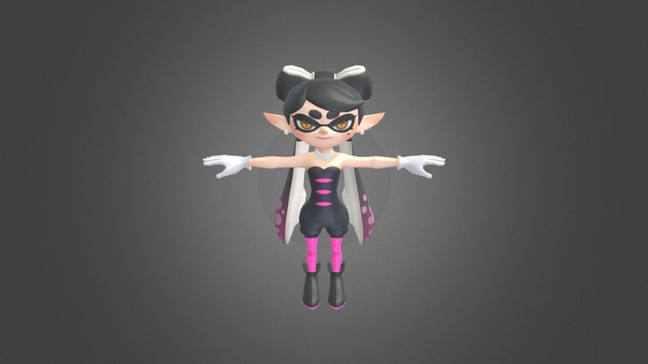 splatoon Callie 3D Model
